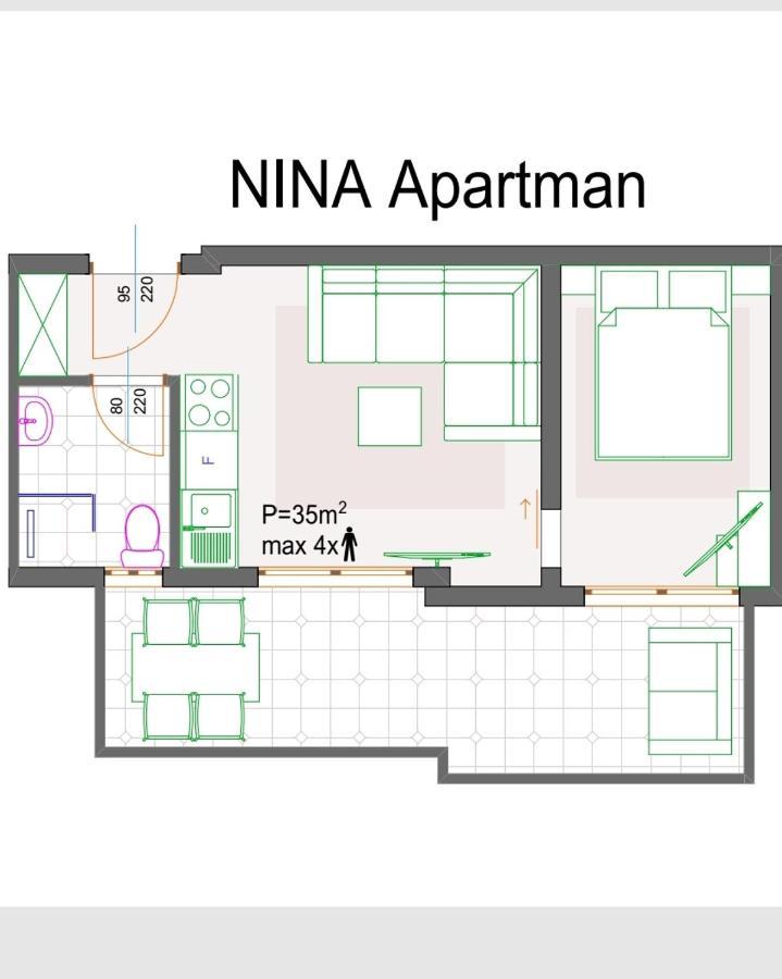 Nea Kallikrateia Mago Apartments מראה חיצוני תמונה